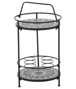 Siena Garden Mosaikbeistelltisch Como, Ca. Ø41/H74 Cm