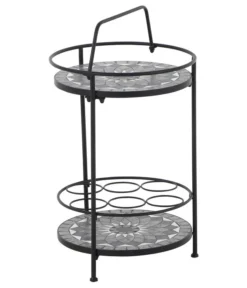 Siena Garden Mosaikbeistelltisch Como, Ca. Ø41/H74 Cm -Compo Verkaufsgeschäft 4498788 WE FS 003 BeistelltischComo42cm