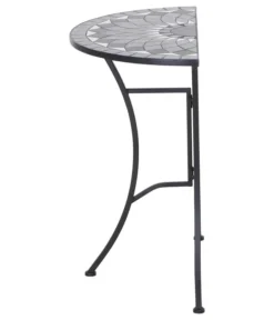 Siena Garden Mosaiktisch Como Halbrund, Ca. B35/H71/T70 Cm -Compo Verkaufsgeschäft 4498796 WE FS 003 TischComoH71cm