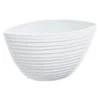 Dehner Keramik-Jardiniere Lustrinado, Oval, Ca. B32/H18/T15 Cm