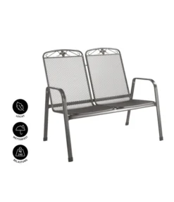 MWH Metall-Bank Savoy, 2-Sitzer -Compo Verkaufsgeschäft 5312871 WE IG 001 MetallBankSavoy2Sitzer