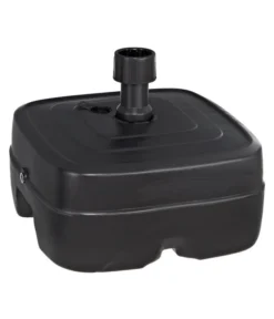 Kunststoff-Schirmständer Mit Rollen, Anthrazit, 45 Liter