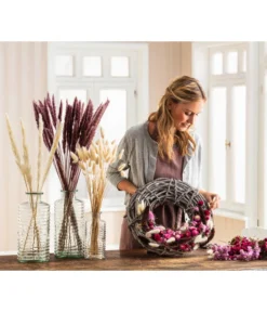 Trockenblumenbund Pampasgras -Compo Verkaufsgeschäft 6272587 WE MO 001 PampasgrasMauve Hasenschwanzgras