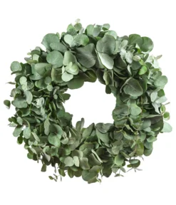 Dehner Kranz Eukalyptus, Grün, Ca. Ø40 Cm