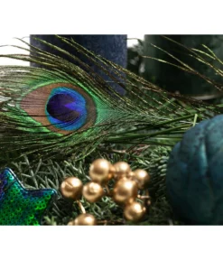 Adventsgesteck Peacock, Ca. B30/H22/T20 Cm -Compo Verkaufsgeschäft 6424469 6424477 6424485 6424493 WE DE 001 PeacockAdvent2022