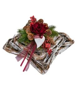 Grabgesteck Bristol, Eckig, Ca. B25/H17/T25 Cm