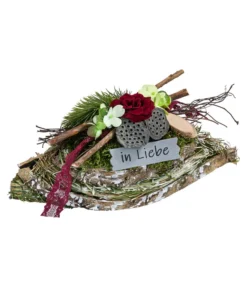 Grabgesteck Bristol, Oval, Ca. B26/H13/T10 Cm