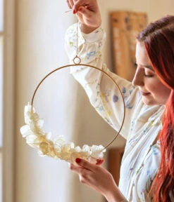 Dehner Türkranz Lunaria, Ca. Ø25 Cm -Compo Verkaufsgeschäft 6536783 WE MO 001 KranzLunaria