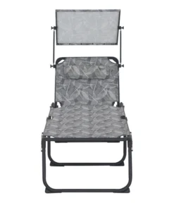 Siena Garden Campingliege Natura, Grau, Ca. B69/H43/T200 Cm -Compo Verkaufsgeschäft 6602981 WE FS 004 CampingliegeNatura