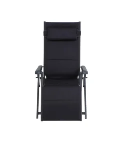 Siena Garden Camping Relaxstuhl XL Premium, Anthrazit