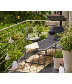 Siena Garden Campingliege Premium, Anthrazit, Ca. B69/H43/T200 Cm -Compo Verkaufsgeschäft 6603047 WE MO 001 SienaGardenCampingliegePremiumAnthrazit