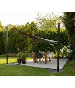 Nesling Sonnensegel Coolfit, Quadratisch, Ca. B500/T500 Cm -Compo Verkaufsgeschäft 6605901 WE MO 002 NeslingSonnensegelCoolfit500x500Grau