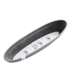 Ecopots Kunststoff-Schale Sofia Mit Wassersystem, Oval, Ca. B56/H16/T14 Cm -Compo Verkaufsgeschäft 6614580 WE DE 001 EcopotsKunststoffSchaleSofialangmitWassersystemoval