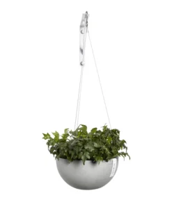 Ecopots Kunststoff-Hängeampel Brussels, Rund, Ca. Ø26,5/H13 Cm -Compo Verkaufsgeschäft 6614606 WE FS 004 EcopotsKunststoffHaengeampelBrusselsrund