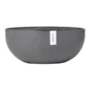 Ecopots Kunststoff-Schale Sofia Mit Wassersystem, Oval, Grau, Ca. B43/H17,5/T25 Cm