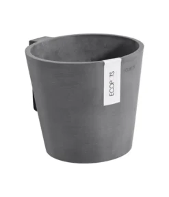 Ecopots Kunststoff-Topf Amsterdam Wall, Rund, Grau, Ca. Ø21,8/H17,5 Cm -Compo Verkaufsgeschäft 6614887 WE DE 001 EcopotsKunststoffTopfAmsterdamWallrundgrau