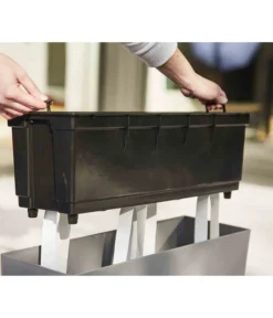 Siena Garden Kunststoff-Kasten Craon, Eckig, Grau, Ca. B56/H36,5/T19 Cm -Compo Verkaufsgeschäft 6655492 WE DE 002 PflanzgefaessCraonGrau