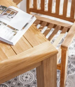 Dehner Teaktisch Havanna, Ca. B90/H75/T90 Cm -Compo Verkaufsgeschäft 6657415 WE DE 001 GruppeHavanna 04