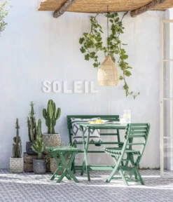 Dehner Klapptisch Stavanger, Ca. B80/H75/T80 Cm -Compo Verkaufsgeschäft 6666440 WE MO 001 KlappstuhlStavangerGruen