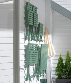 Dehner Klapptisch Stavanger, Ca. B80/H75/T80 Cm -Compo Verkaufsgeschäft 6666440 WE MO 004 KlappstuhlStavangerGruen