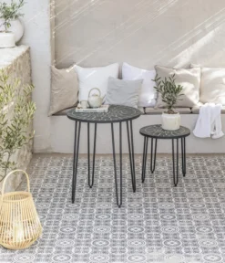 Dehner Mosaiktisch Madeleine, Ca. Ø60/H60 Cm -Compo Verkaufsgeschäft 6666531 WE MO 003 DehnerMosaiktischMadeleineD60cm