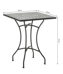 Dehner Mosaiktisch Madeleine, Eckig -Compo Verkaufsgeschäft 6666549 WE BG 001 DehnerMosaiktischMadeleineeckigkleineinzeln