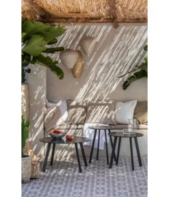 Dehner Kaffeetisch Lian -Compo Verkaufsgeschäft 6666721 6666705 6666713 WE MO 002 BeistelltischeLian