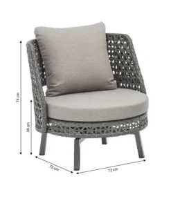 Dehner Balkonset Nizza, 3-teilig -Compo Verkaufsgeschäft 6670962 WE BG 001 DehnerBalkonsetNizzaSessel