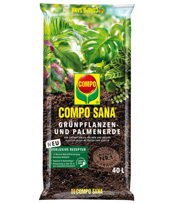 COMPO SANA® Grünpflanzen- Und Palmenerde, 40 L 1 COMPO SANA® Grünpflanzen- Und Palmenerde, 40 L