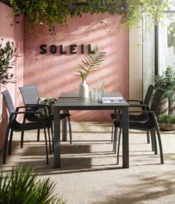 Dehner Gartentisch Nancy, Ca. B160/H75/T90 Cm -Compo Verkaufsgeschäft 6701734 6701726 WE MO 001 GruppeNancy 1