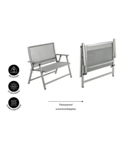 Dehner Klappbank Chicago, 2-Sitzer -Compo Verkaufsgeschäft 6701783 WE IG 001 KLAPPBANKCHICAGO