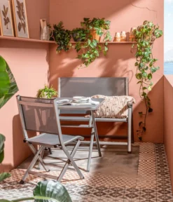 Dehner Klappbank Chicago, 2-Sitzer -Compo Verkaufsgeschäft 6701783 WE MO 001 BalkongruppeChicago