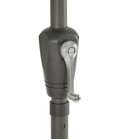 Dehner Sonnenschirm Vido, Rund, Ca. Ø150 Cm -Compo Verkaufsgeschäft 6702997 WE DE 002 SchirmVidoDunkelgrauNeu