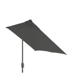 Dehner Balkonschirm Chios, Rechteckig, Ca. B210/T130 Cm -Compo Verkaufsgeschäft 6703243 WE FS 003 BalkonschirmChiosDunkelgrauNeu