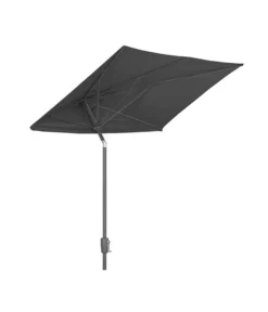 Dehner Balkonschirm Chios, Rechteckig, Ca. B210/T130 Cm -Compo Verkaufsgeschäft 6703243 WE FS 004 BalkonschirmChiosDunkelgrauNeu