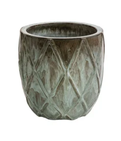 Dehner Keramik-Topf Rombus