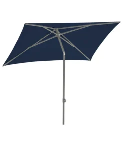 Dehner Sonnenschirm Andros, Rechteckig, Ca. B210/T150 Cm -Compo Verkaufsgeschäft 6703607 WE FS 004 DehnerSchirmAndrosDunkelblauNeu