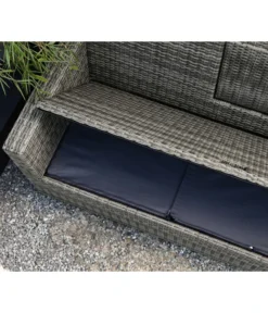 Dehner Flecht-Truhenbank Föhr, 3-Sitzer -Compo Verkaufsgeschäft 6704795 WE DE 002 TruhenbankFoehrNeu