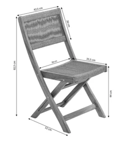 Dehner Klappstuhl Macao Rope -Compo Verkaufsgeschäft 6705107 WE BG 001 KlappstuhlMacao