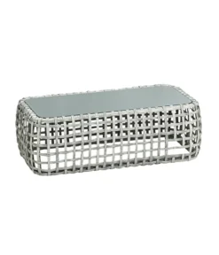 Dehner Flechtlounge Bali, 4-teilig -Compo Verkaufsgeschäft 6705305 WE FS 003 LoungeBaliTischFinal