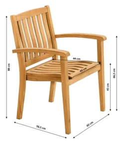 Dehner Stapelsessel Havanna -Compo Verkaufsgeschäft 6708309 WE BG 001 StapelstuhlHavannaNeu