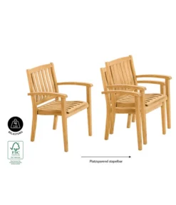 Dehner Stapelsessel Havanna -Compo Verkaufsgeschäft 6708309 WE IG 001 StapelstuhlHavanna