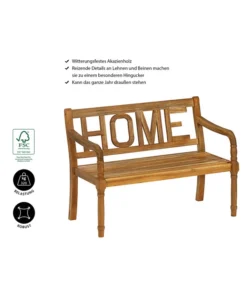 Dehner Gartenbank Home, 2-Sitzer -Compo Verkaufsgeschäft 6708382 WE IG 001 BankHome