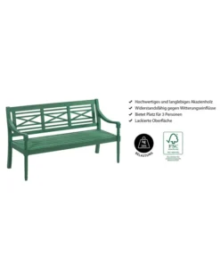 Dehner Gartenbank Emma, 3-Sitzer -Compo Verkaufsgeschäft 6708473 WE IG 001 BankEmma3er