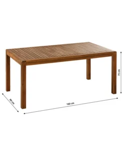 Dehner Gartentisch Lima, Ca. B160/H75/T90 Cm -Compo Verkaufsgeschäft 6708713 WE BG 001 TischLima