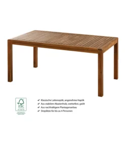 Dehner Gartentisch Lima, Ca. B160/H75/T90 Cm -Compo Verkaufsgeschäft 6708713 WE IG 001 TischLima