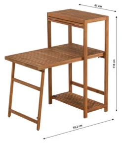 Dehner Balkonset Neapel, 3-teilig -Compo Verkaufsgeschäft 6712368 WE BG 001 BalkonsetNeapel