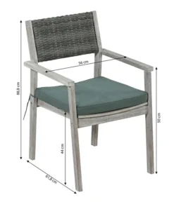 Dehner Stapelstuhl Stockholm -Compo Verkaufsgeschäft 6713820 WE BG 001 StapelstuhlStockholm