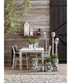 Dehner Stapelstuhl Stockholm -Compo Verkaufsgeschäft 6714695 6713820 WE MO 002 Landhausgarten 1