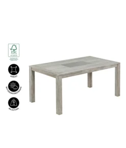 Dehner Tisch Stockholm, Ca. B170/H76/T92,5 Cm -Compo Verkaufsgeschäft 6714695 WE IG 001 TischStockholm